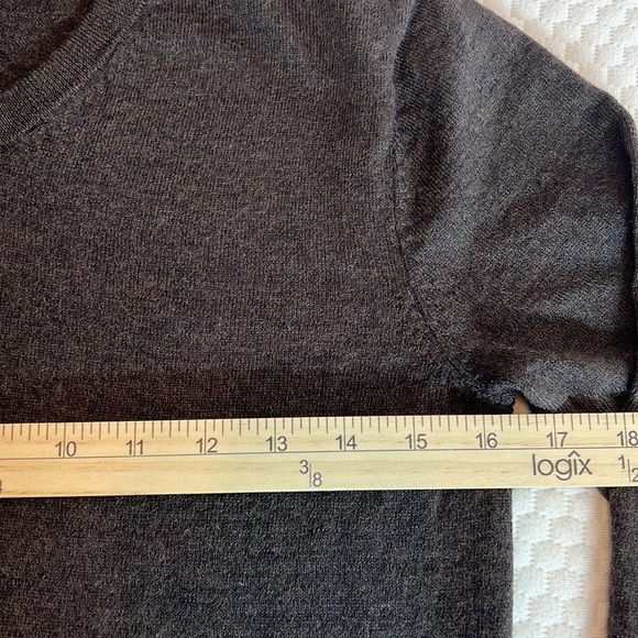 BONOBOS 100% MERINO WOOL SWEATER SZ XS BROWN VERY SOFT UNISEX - Picture 3 of 6